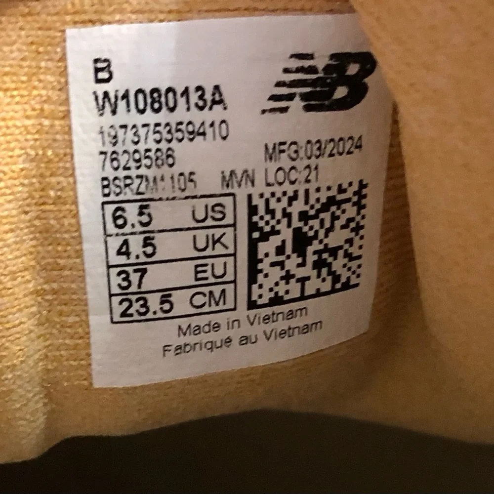Women’s New Balance Fresh Foam 1080v13 ‘Turtledove Cream size 6.5